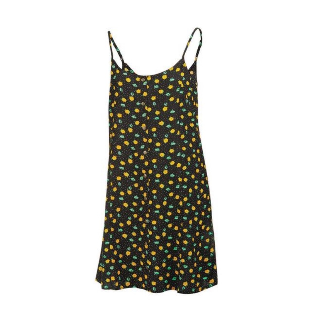 Vans mini dress floral size L IEUC